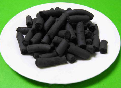 Activated carbon filter material